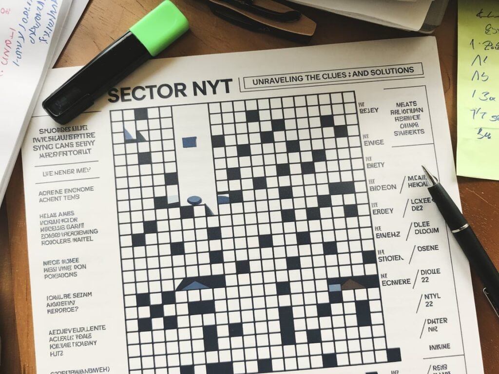 Sector NYT Crossword